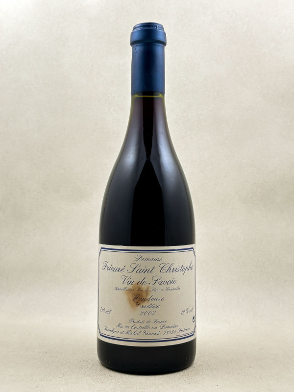 Prieuré Saint Christophe Michel Grisard - Mondeuse 2002