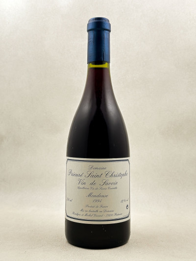 Prieuré Saint Christophe Michel Grisard - Vin de Savoie "Mondeuse" 1994