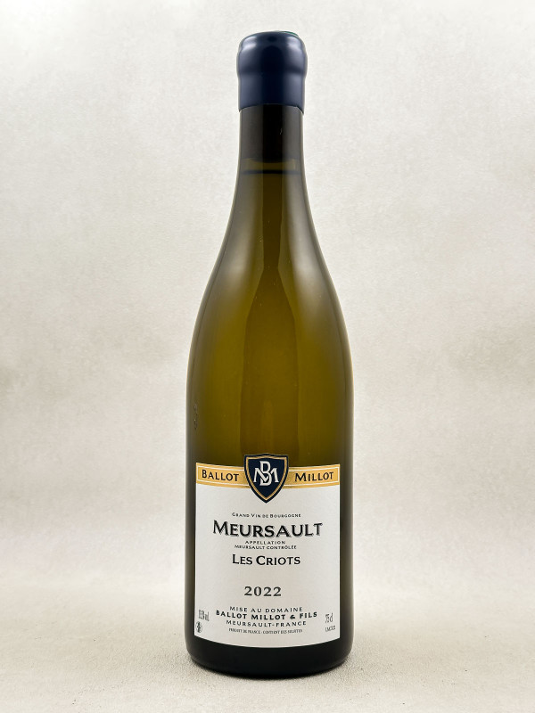 Ballot-Millot - Meursault "Criots" 2022