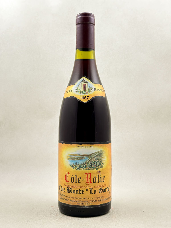 Dervieux-Thaize - Côte Rôtie Blonde "La Garde" 1987