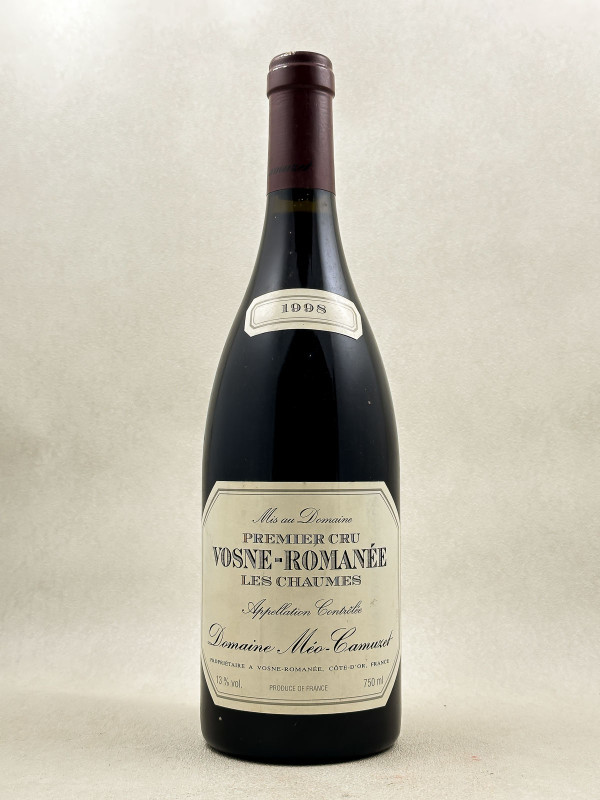 Méo Camuzet - Vosne Romanée 1er cru "Les Chaumes" 1998