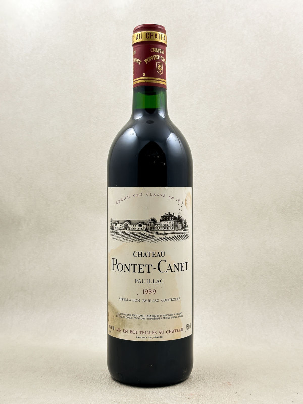 Pontet Canet - Pauillac 1989