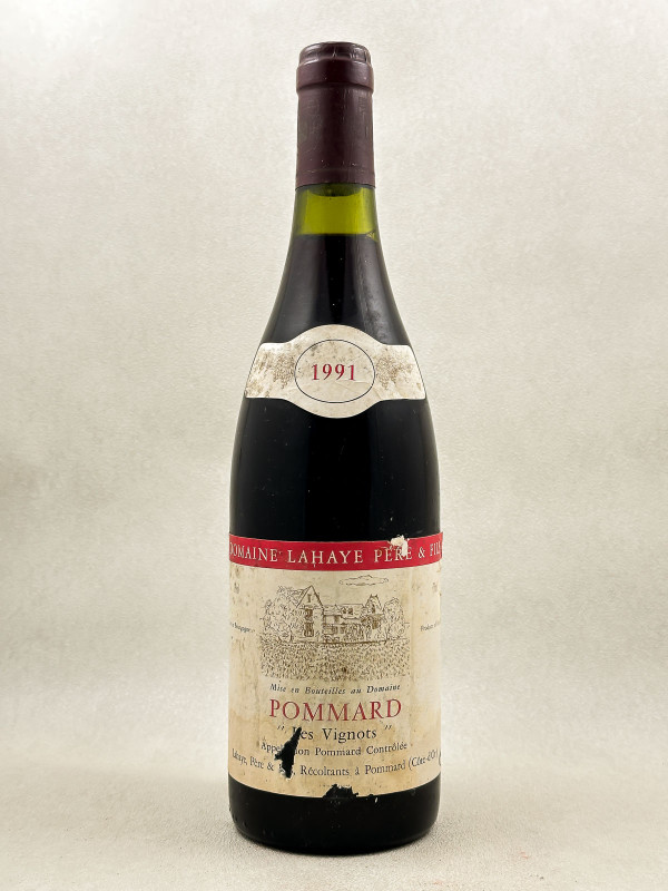 Lahaye Père & Fils - Pommard "Vignots" 1991