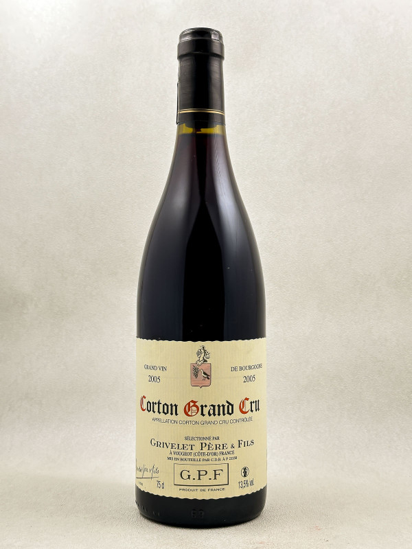 Grivelet Père & Fils - Corton Grand Cru 2005