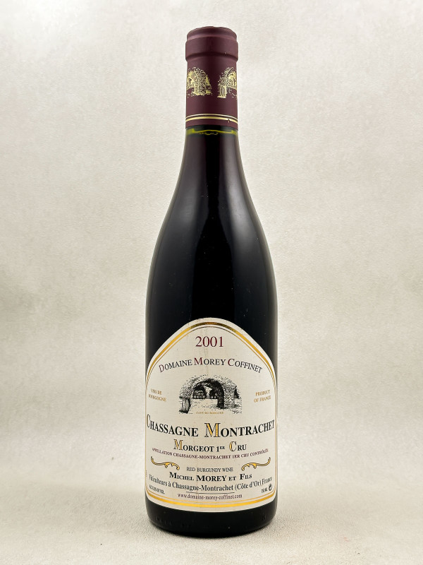 Morey-Coffinet - Chassagne Montrachet Rouge 1er Cru "Morgeot" 2001