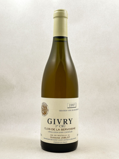 Joblot - Givry Balnc 1er cru "Clos de la Servoisine" 1997