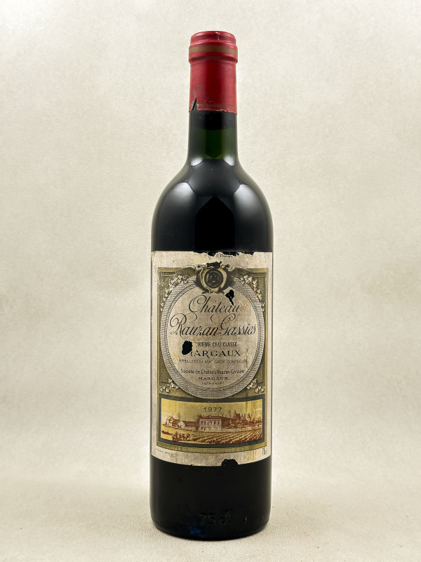 Rauzan Gassies - Margaux 1977