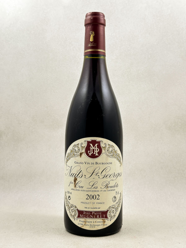 Jean Pierre Mugneret - Nuits St Georges 1er Cru "Les Boudots" 2002