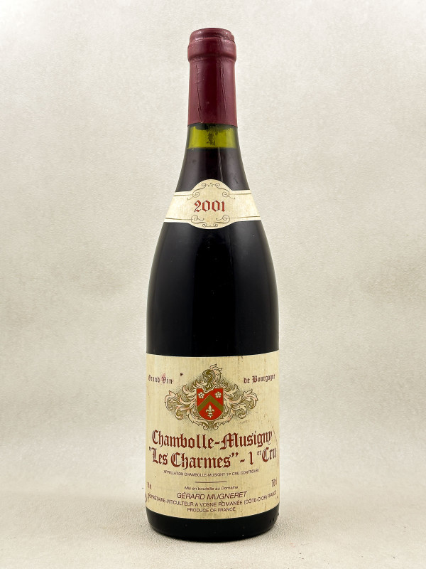 Gérard Mugneret - Chambolle Musigny 1er cru "Les Charmes" 2001