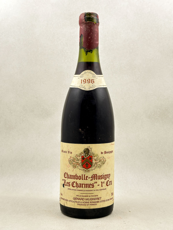 Gérard Mugneret - Chambolle Musigny 1er cru "Les Charmes" 1996