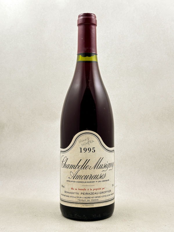 Peirazeau Groffier - Chambolle Musigny 1er Cru "Amoureuses" 1995