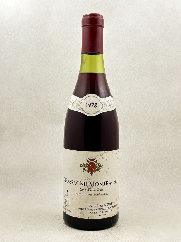 Ramonet - Chassagne Montrachet "Clos Saint Jean" 1978