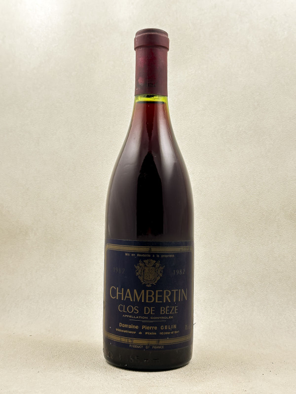 Pierre Gelin - Chambertin Clos de Bèze 1982