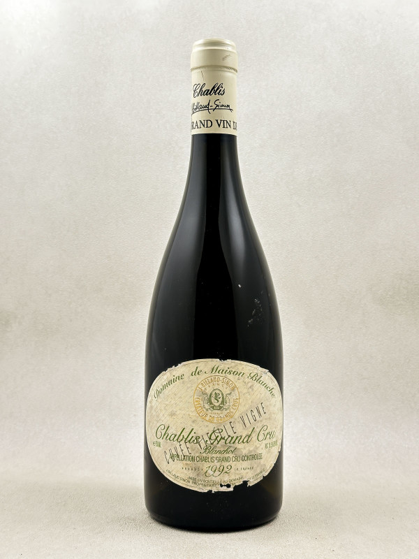 Billaud-Simon - Chablis grand cru "Blanchot" 1992