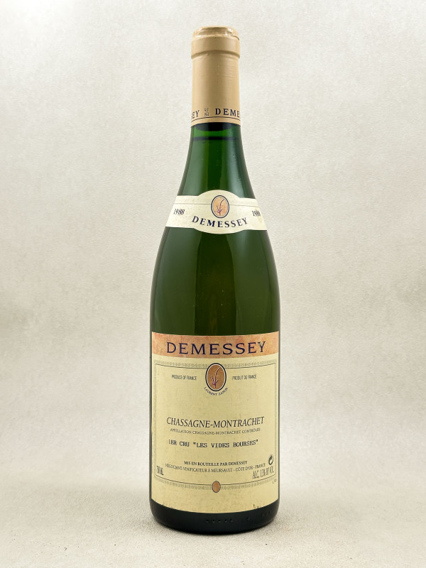 Demessey - Chassagne Montrachet 1er cru "Les Vides Bourses" 1988