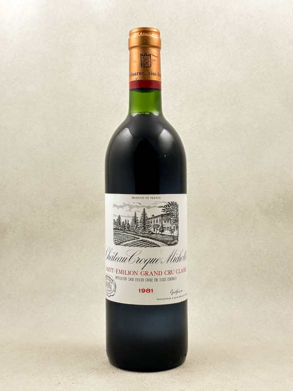 Croque Michotte - Saint Emilion 1981