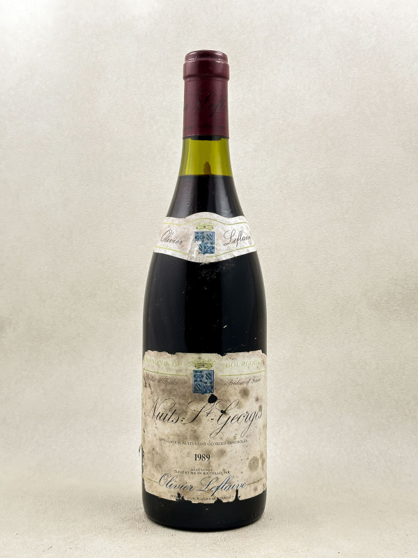 Olivier Leflaive - Nuits Saint-Georges 1989