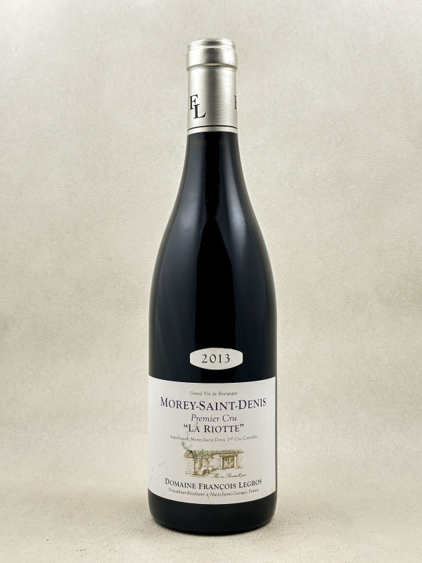 Legros - Morey St Denis 1er Cru "La Riotte" 2013