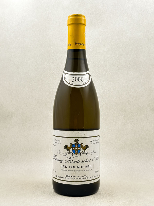 Leflaive - Puligny Montrachet 1er cru "Folatières" 2000