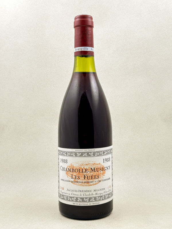 Mugnier - Chambolle Musigny 1er cru "Les Fuées" 1988