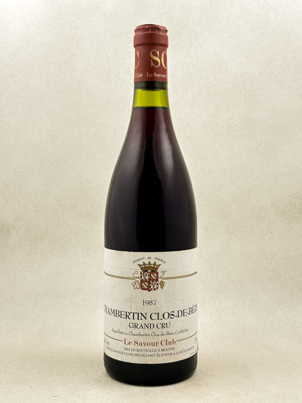 Savour Club - Chambertin Clos de Bèze 1987
