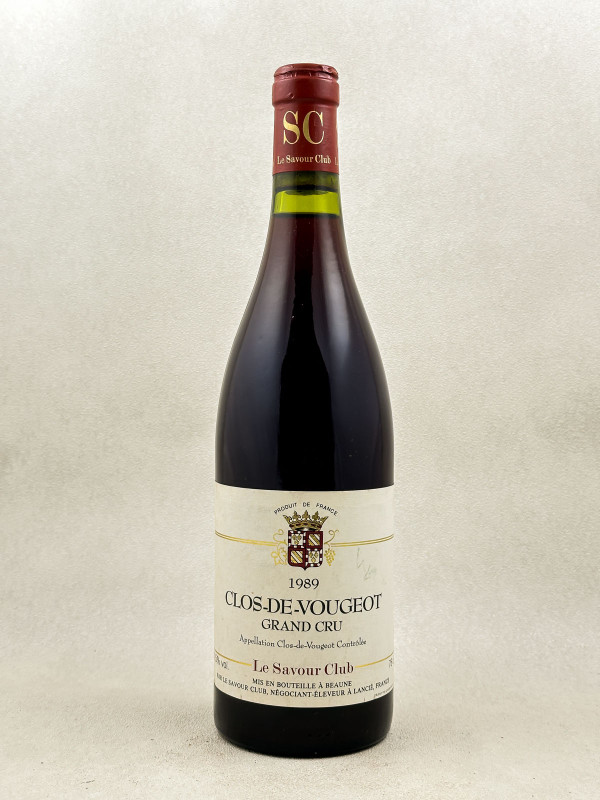Savour Club - Clos Vougeot 1989