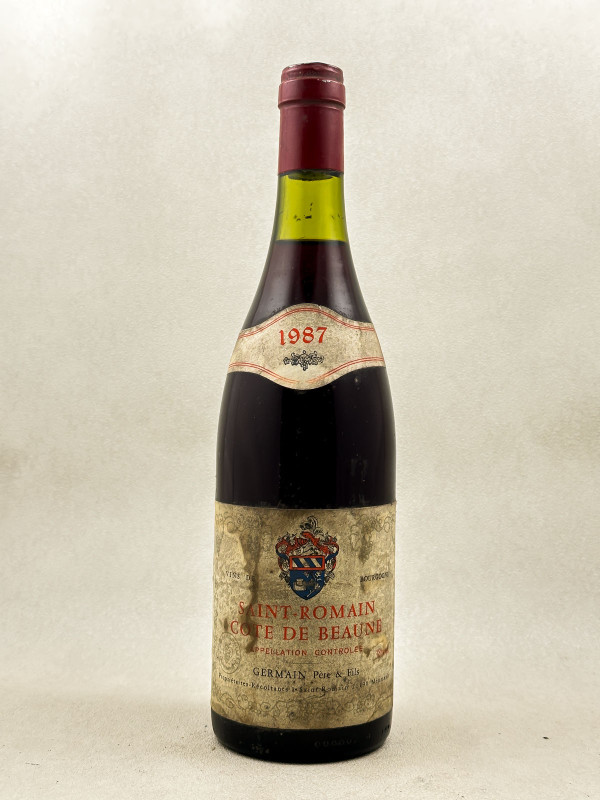 Germain Père & Fils - Saint Romain rouge 1987
