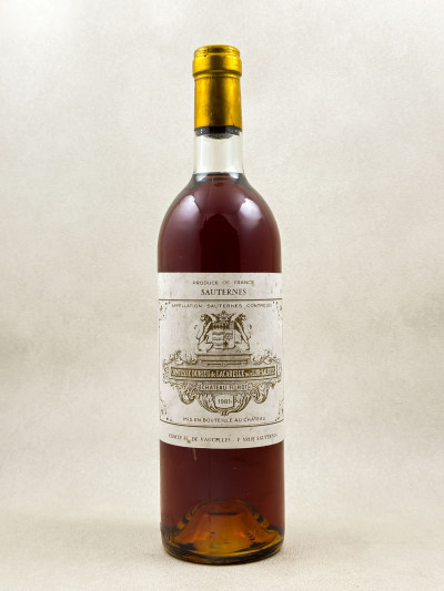Filhot - Sauternes 1981