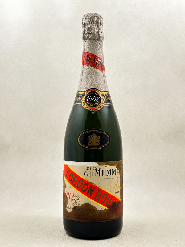 Champagne Mumm "Cordon Rouge" 1982