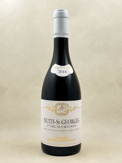 Mongeard-Mugneret - Nuits St Georges 1er Cru "Les Boudots" 2018