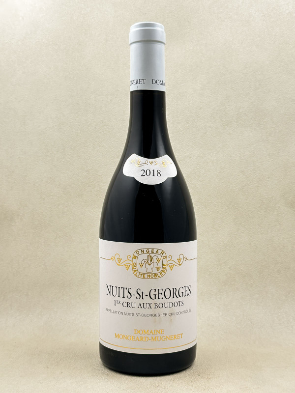Mongeard-Mugneret - Nuits St Georges 1er Cru "Les Boudots" 2018