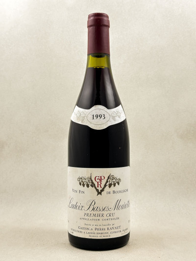 Gaston & Ravaut - Ladoix 1er Cru "Basses-Mourottes" 1993