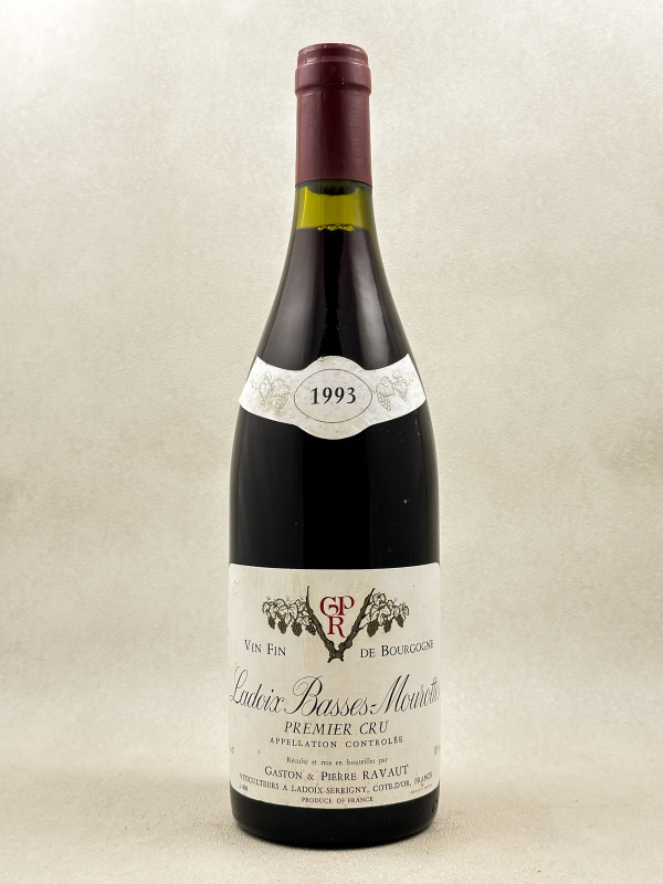 Gaston & Ravaut - Ladoix 1er Cru "Basses-Mourottes" 1993