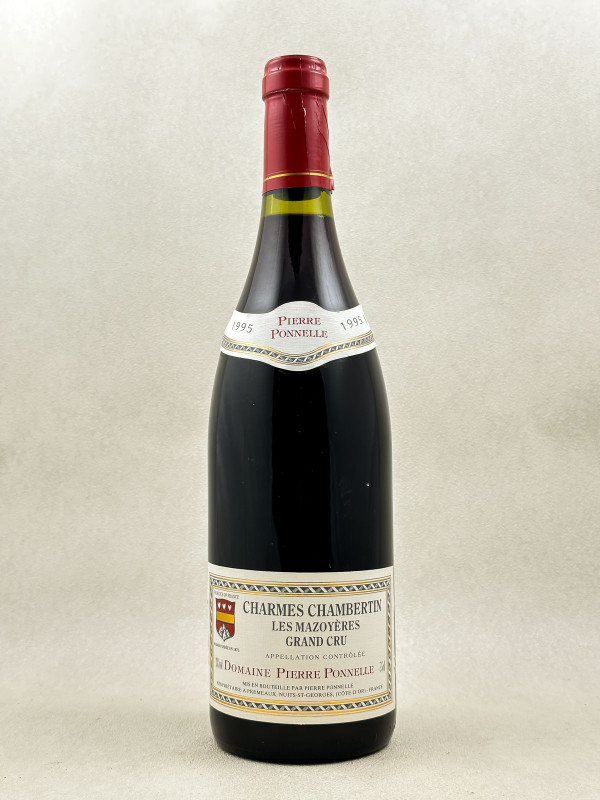 Ponnelle - Charmes Chambertin "Les Mazoyères" 1995