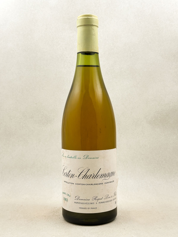 Rapet - Corton Charlemagne 1983