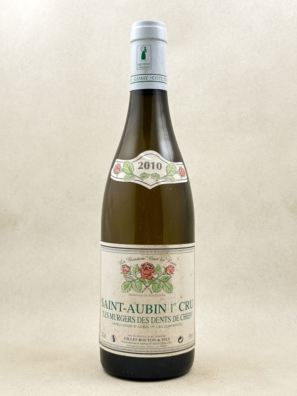 Gilles Bouton - Saint Aubin 1er cru "Les Murgers Dents de