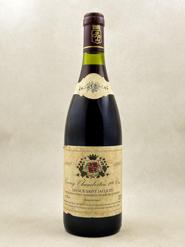 Pierre Laforest - Gevrey Chambertin 1er cru "Lavaux Saint Jacques" 1991