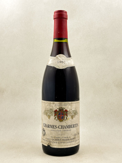 Dupont-Tisserandot - Charmes Chambertin 1987