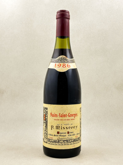 P.Misserey - Nuits St Georges 1er cru "Les Cailles" 1991