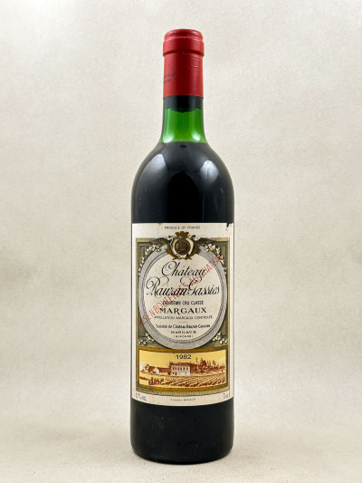 Rauzan Gassies - Margaux 1982