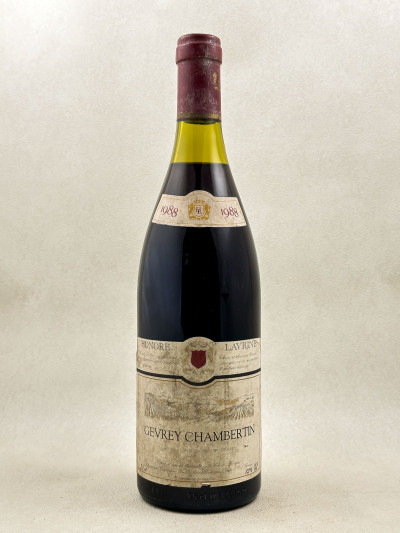 Honoré Lavigne - Gevrey Chambertin 1988