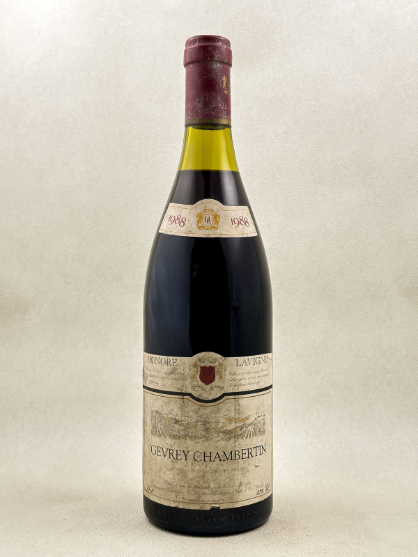 Honoré Lavigne - Gevrey Chambertin 1988