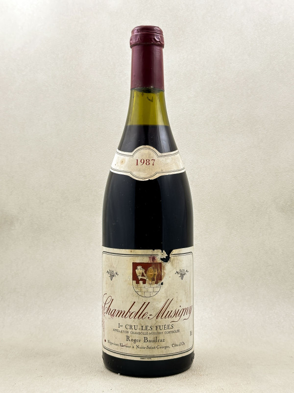 Baudraz - Chambolle Musigny 1er cru "Les Fuées" 1987