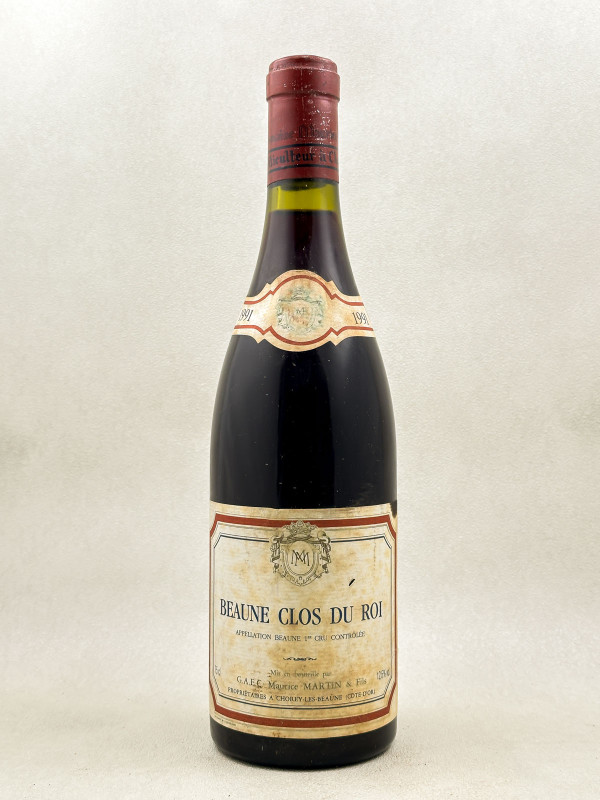 Maurice Martin - Beaune 1er cru "Clos du Roi" 1991