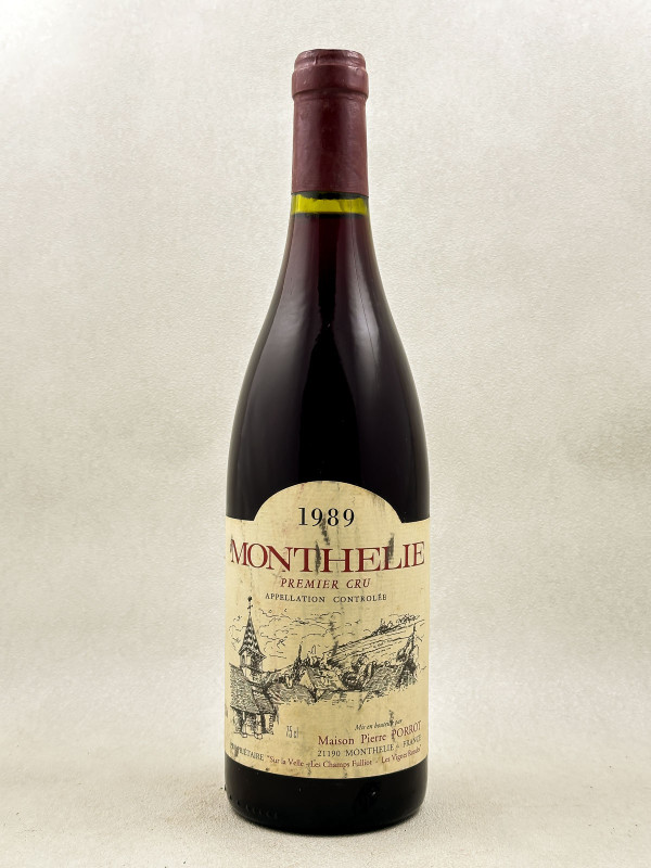 Pierre Porrot - Monthelie 1er Cru 1989