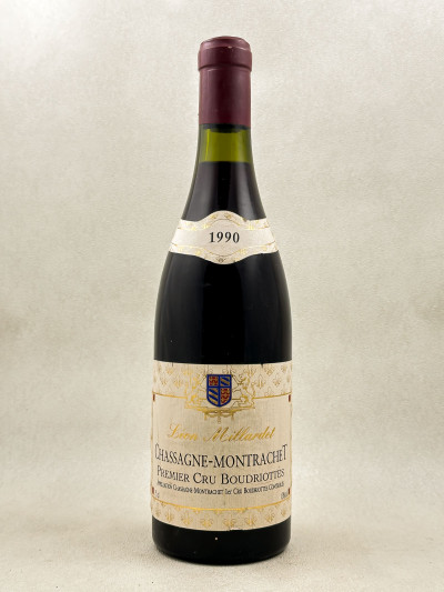 Léon Millardet - Chassagne Montrachet 1er cru "Boudriotte" 1990