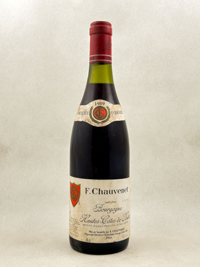 Chauvenet - Bourgogne "Hautes Côtes de Nuits" 1989