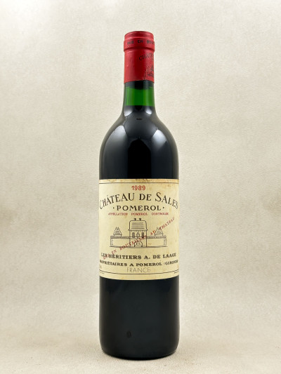 Sales - Pomerol 1989