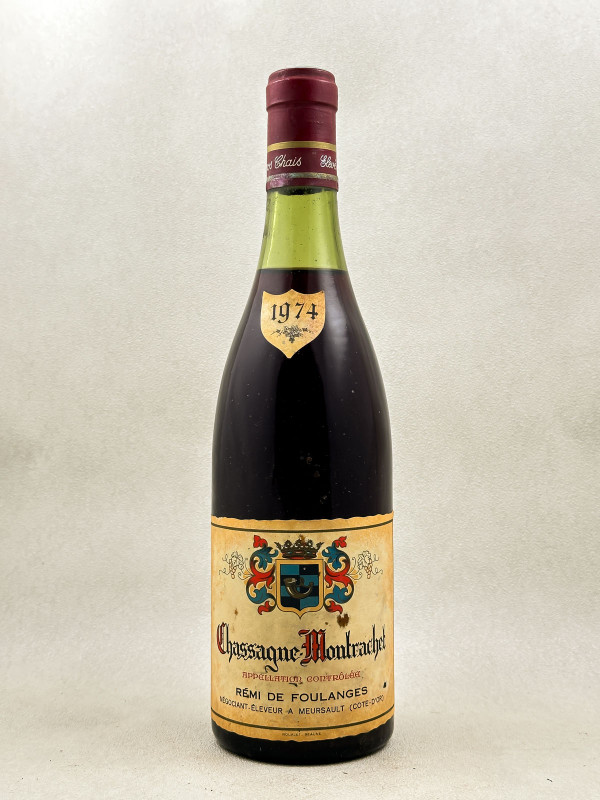 Rémi de Foulanges - Chassagne Montrachet Rouge 1974