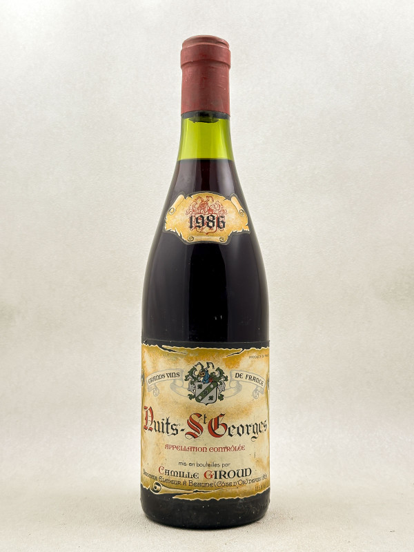 Camille Giroud - Nuits Saint Georges 1986